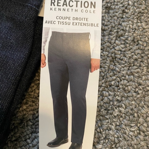 Reaction Kenneth Cole Jeans Straight Fit 36x30 - Picture 2 of 3